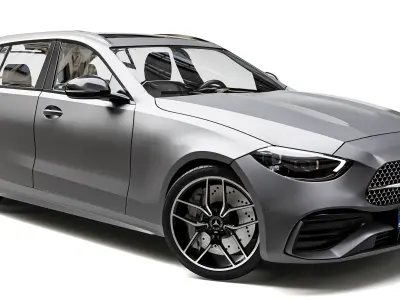 Mercedes Benz C Class State 2022 3D model