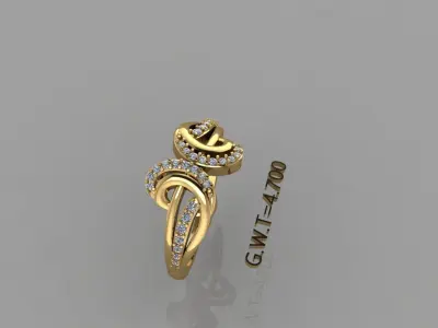 FASHION RING 3D model 3