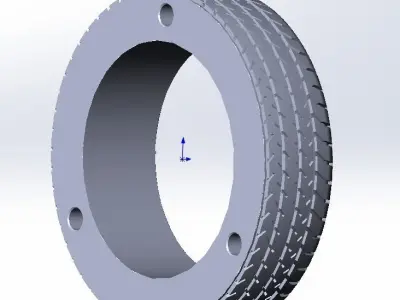  Michelin pilot SX tires 3D model
