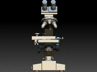 3D Microscope Pendant 3D print model