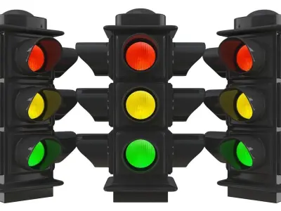 Traffic Light 3D model