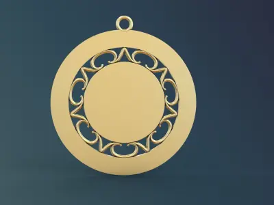 Ave Maria pendant  3D print model
