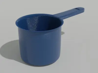 Scoop Plastic 3D model