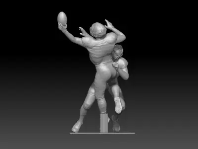 nfl player scene 2025 3D print model