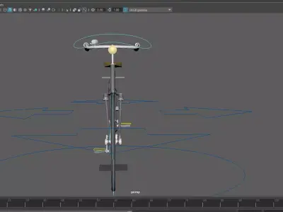 Vintage Raleigh bike 3D model