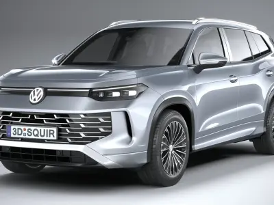 Volkswagen Tayron regular 2025 3D model