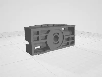 WINDOW GUIDE FOR CARRIAGE AUDI A4 B6 CABRIOLET 3D print model