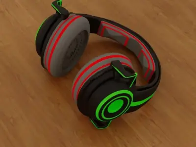 earphone Free 3D model