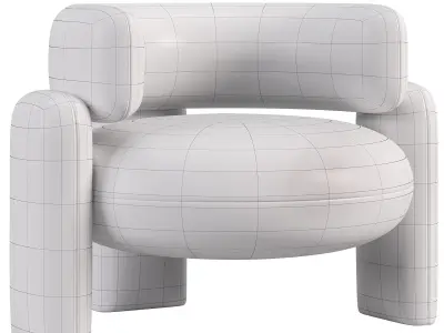 Embrace Armchair 3D model