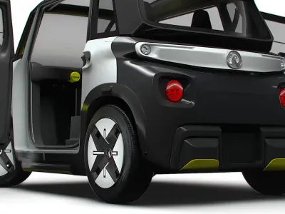 Vauxhall Rocks e HQ Interior 2025 3D model