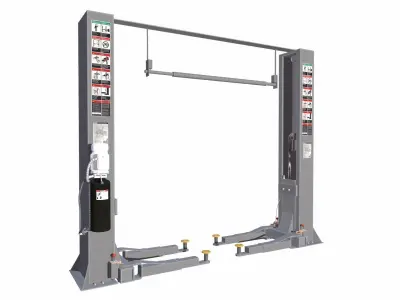 Car Lift Low-poly 3D model