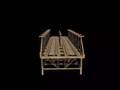 Railway Bridge 3D model purchase