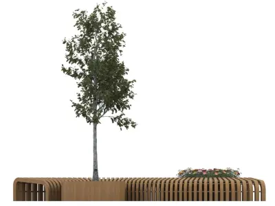 Seating parametric Free 3D model