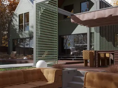 House OSTAPDESIGN 3D model