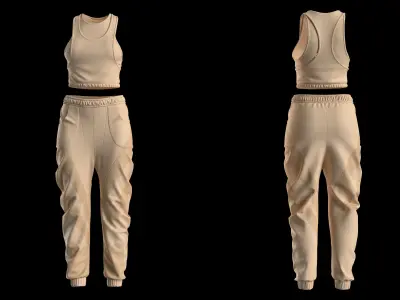 6 Womens Outfit -vol8 3D model