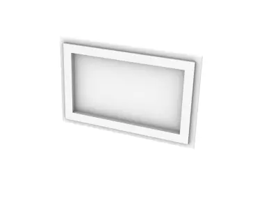 wooden frame Free 3D model