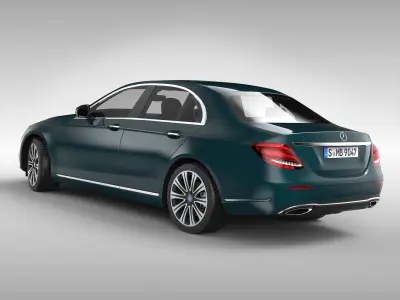 Mercedes Benz E Class 2017 3D model