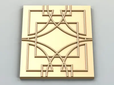 Wall panel 035 3D model