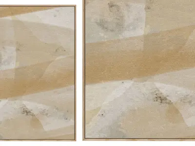 6 Abstract Frames Set 003 3D model