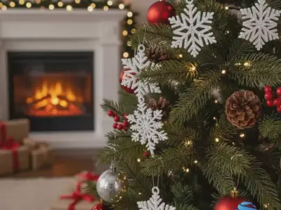 7 Printable Snowflakes - Christmas Tree Decorations 3D print model