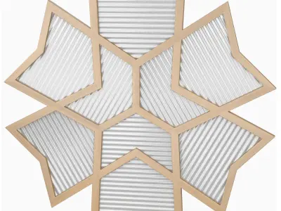 Wall Decor 3D model 4