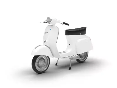 Vespa 125 1967 3d model 3D model