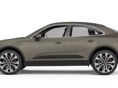 Porsche Macan 2025 3D model