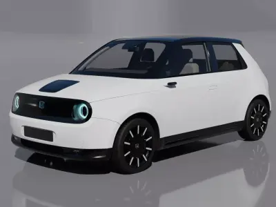 Honda e Prototype EV 2019 3D model