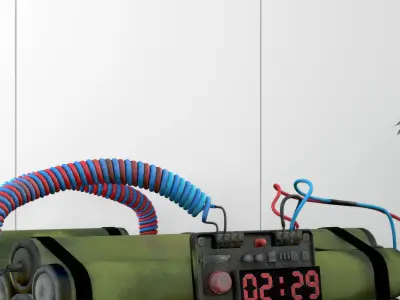 Modern Equipment monomer equipment Bomb 3D model