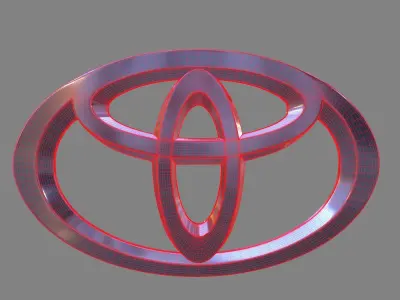Toyota Logo 3D model