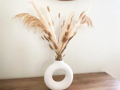 Donut Vase Boho Style 2 Size 3D print model