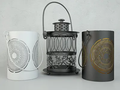 Lanterns by Jysk 3D model