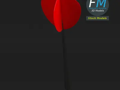 Dart toy 3D model