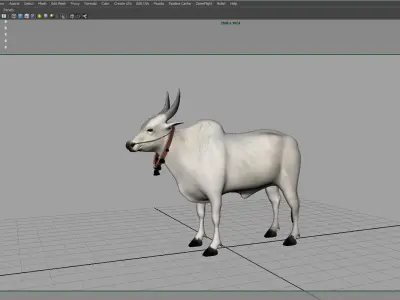 bull 3d model 3D model purchase