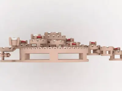 Luxury Pendant 002 3D print model