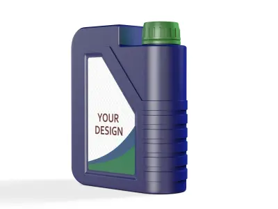 Plastic Jerrycan 3D model