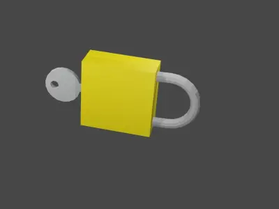 padlocks padlock 3D model
