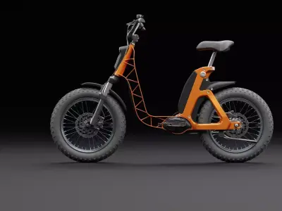 Electric Bicycle 3D model