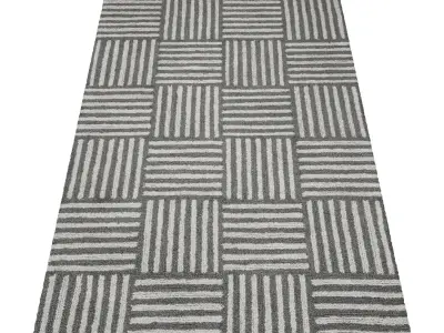 Rug Set 2221 3D model