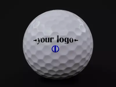 realistic Golfball 3D golf ball 3D model