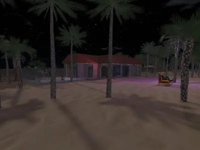 My Island In Tahiti Low-poly 3D model