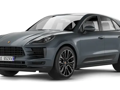 Porsche Macan 2020 3D model