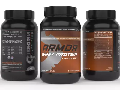 Protein Powder 3D model 137