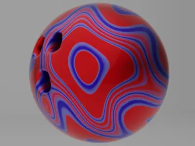 Bowling Ball Candy 3D model