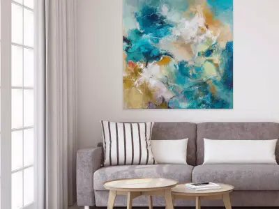 Galaxy And Earth Frame 3D model