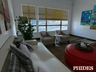 Living Room 3D model