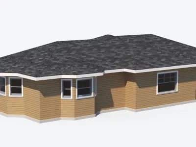 House 1 Free low-poly 3D model