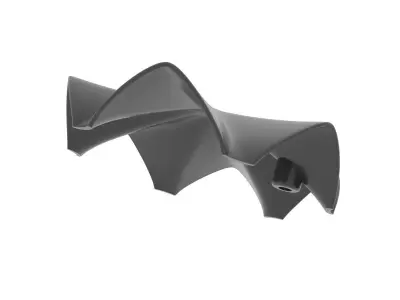 C018 Polaris DeCorsa Wheels Center Caps 3D print model