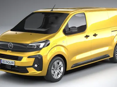 Opel Vivaro E 2024 3D model
