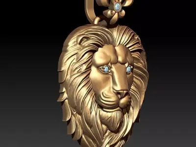 LION PENDANT 2 3D print model